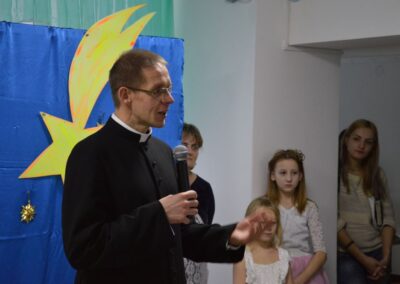 The nativity play at the Retirement Home in Schuchinsk